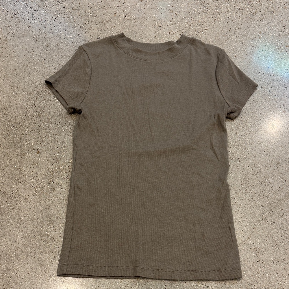 a new day Short Sleeve Tees - Teal and Brown - Picture 3 of 6